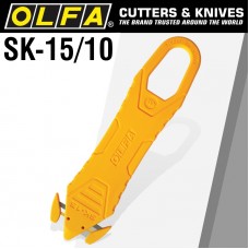 OLFA DISPOSABLE SAFETY KNIFE WITH CONCEALED BLADE X10PACK